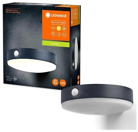 Ledvance ENDURA STYLE LED solárne nástenné svietidlo 6W/3,7V IP44