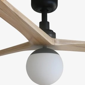 FARO 34282WT-11L-Str. ventilátor KLIML 1xE27/15W/230V borovica/čierna pr.150cm W