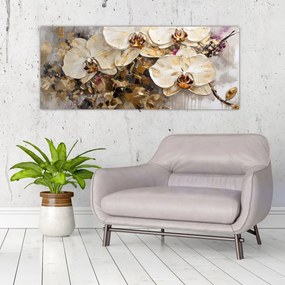 Obraz - Orchidey (120x50 cm)