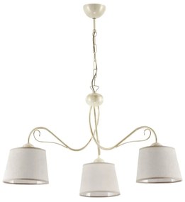 Jupiter 1353 - KM 3 E - Luster na reťazi KAMELIA 3xE27/60W/230V