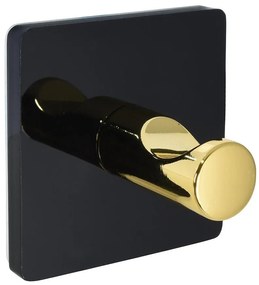 Vešik štvorec Style 5x5 cm čierny/zlatý 8029