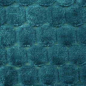 EUROFIRANY FLANELOVÁ DEKA ZOE1 150X200 CM TMAVOTYRKYSOVÁ