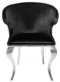 (2886) MODERNO TEMPO II. luxusné štýlová stolička čierna