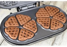 Heinner HWF-1000CR - Vaflovač 1000W/230V čierna/ružové zlato