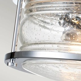 Quintiesse QN-ASHLANDBAY-F-PC-BATH-Kúpeľňové stropné svietidlo ASHLAND 2xE27/60W/230V IP44
