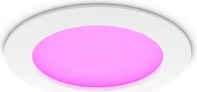 Philips - Sada 2x LED RGBW stmievateľných kúpeľňových podhľadových svietidiel Hue SLIM LED/12W/230V IP44