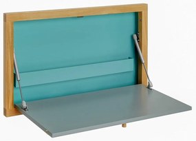 Modrý vyklápací stôl Woodman Banti