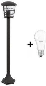 Eglo 93408 - LED Vonkajšia lampa ALORIA E27/8,5W/230V IP44