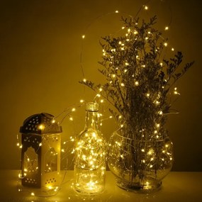 Vianočná svetelná reťaz  s 200 LED diódami