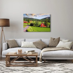 Obraz vidieka (90x60 cm)