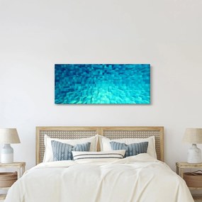 Obraz - abstraktné kocky (120x50 cm)