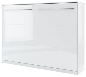 Skladacia posteľ Concord Pro II, Farby: biely / biely lesk, Rozmer postele: 120x200