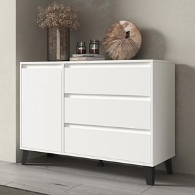 Komoda BOGAN 1D3S, biela