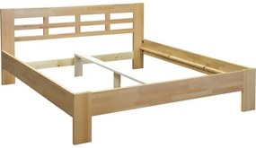 Dvojlůžková postel z masivu ANGELA 180x200 cm buk