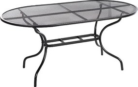 DEOKORK Kovový stôl oválny 190 x 105 cm
