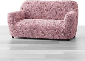 Bielastické poťahy BRILLANTE bordó dvojkreslo (š. 120 - 160 cm)