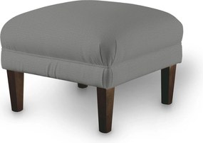 Podnožka ku kreslu farba produktu sivá látka zamatová