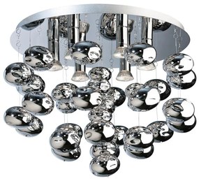 Azzardo AZ2541 - Stropné svietidlo LUVIA 6xGU10/40W/230V