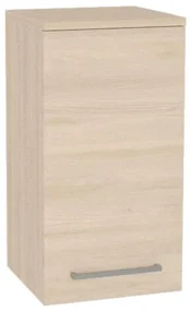 Mereo, Mereo Bino kúpeľňová skrinka horná 63 cm, pravá, Multidecor, Javor Hard šampanský, MER-CN696JHS2