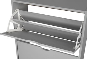 Noela Botník s 3 priehradkami sivý LUNARO