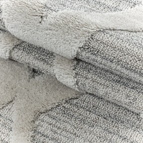 Ayyildiz koberce Kusový koberec Pisa 4703 Grey kruh - 160x160 (priemer) kruh cm