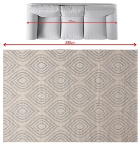 Koberec Breeze beige/raw/blue 200x290cm