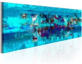 Artgeist Obraz - Abstract Ocean Veľkosť: 120x40, Verzia: Na talianskom plátne