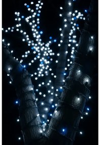 Vianočné svetielka vonkajšie FLASH studená biela 500 LED