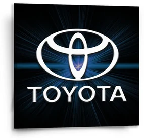 Sablio Obraz Toyota Blue Glow - 50x50 cm