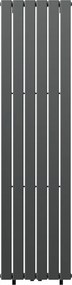Mexen Boston, vykurovacie teleso 1800x452 mm, 888 W, antracitová, W213-1800-452-00-66