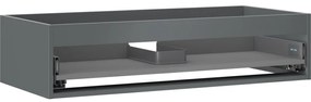 Mexen Box-A, závesná skrinka 100 cm, 1 zásuvka, grafitová matná, 91AX0-1000-235-1-66