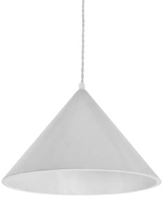 Sivé závesné svietidlo SULION Vilma, výška 150 cm