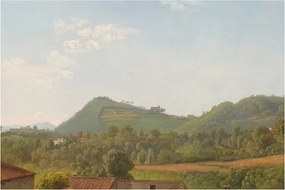 Obraz - Simon Denis,  View Near Naples, reprodukcia (90x60 cm)