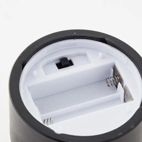 Brilliant - SADA 3x LED sviečok BOUGIE LED/2xAA IP44 čierna/dymová