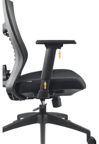 Yenkee - Kancelárska stolička čierna