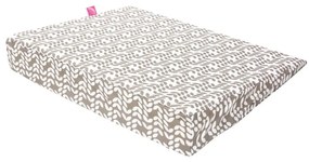 MOTHERHOOD - Vankúš klin 60x45 cm, 0-6 mes. hnedá