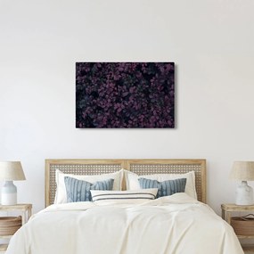 Obraz tmavočervených lístočkov (90x60 cm)