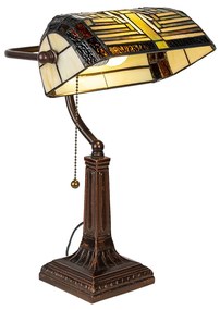 Stolová lampa písací stôl 5LL-6088 Tiffany vzhľad