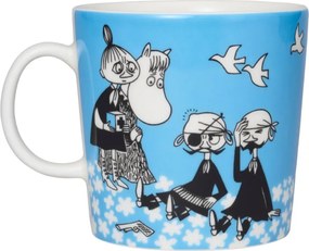 Hrnček Moomin Peace 0,4l, modrý