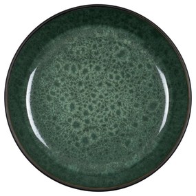 Zelená/čierna kameninová miska Gastro Green/Black – Bitz