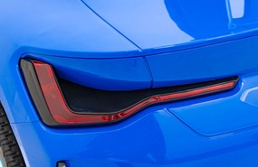 Ramiz BMW i4 Detské autíčko na batérie modré + pomalý štart + EVA + ekokoža + LED audio + diaľkové ovládanie