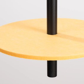 Závesné svietidlo Feltro 1, 1x čierne kovové tienidlo, y