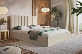 Čalúnená manželská posteľ MELWIN 180 x 200