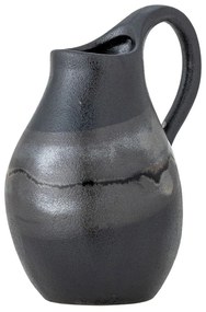 Tmavosivá váza z kameniny (výška 15 cm) Alvena – Bloomingville