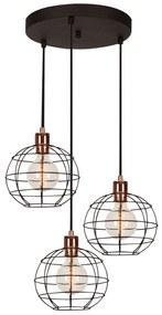 Závesné svietidlo Tellini čierne