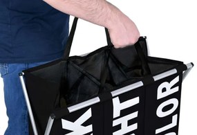 Kôš na bielizeň TRIKO 130 l čierny