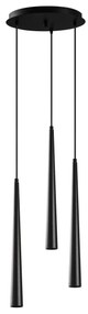 Závesné LED svietidlo Ugur III čierne