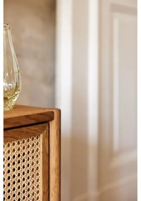 TV stolík z dubového dreva 204x64 cm Pola - The Beds