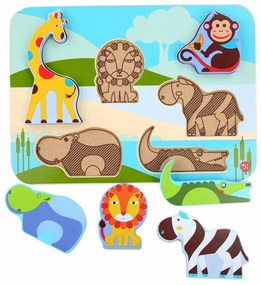 Lucy & Leo puzzle zvieratká zo safari LL224