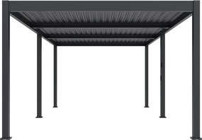 Bioklimatická pergola INTRO DUO 7,2x3,6m, hliník, voľne stojaca